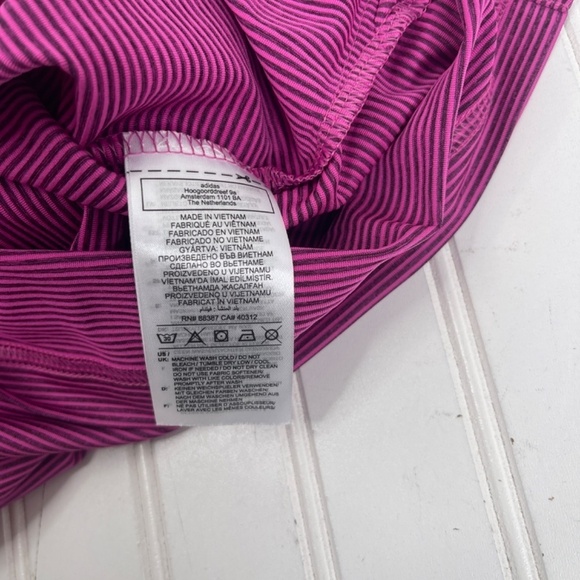 NWT adidas Men's Ottoman Stripe Golf Polo Shirt Small - Picture 6 of 9